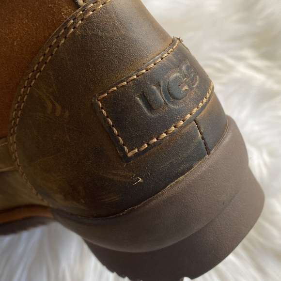 ❄️UGG Greda Shearling waterproof women’s boot 6 brown - Picture 7 of 16